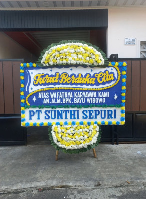 Papan Bunga Duka di Mutiara Timur
