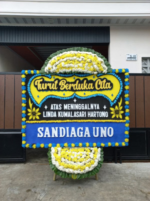 Papan Bunga Duka di Mutiara Timur